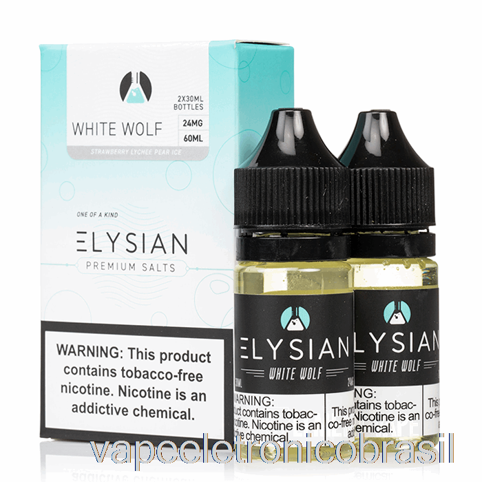 Vape Recarregável White Wolf - Sais Elísios - 60ml 12mg